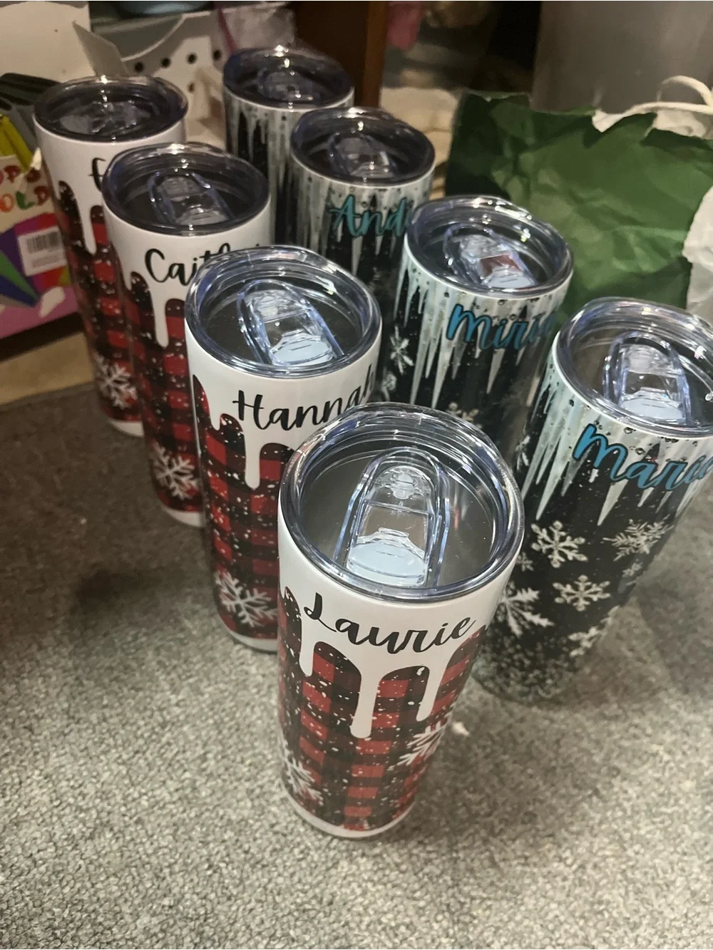 CUSTOM PHOTO 20OZ TUMBLER PERSONALIZED GIFT